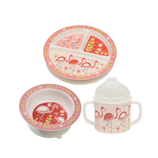 Flamingo Dinner Set