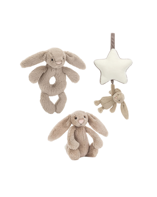 Bashful Jellycat Beige Baby Gift Set