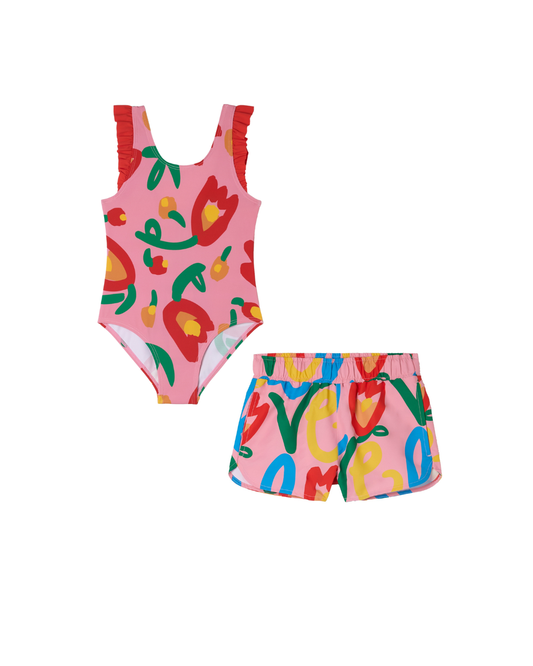 Charleston Print SMC Swimset