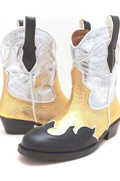 Metallic Maison Mangostan Boots
