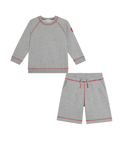 Contrast Stitch SMC Short Set