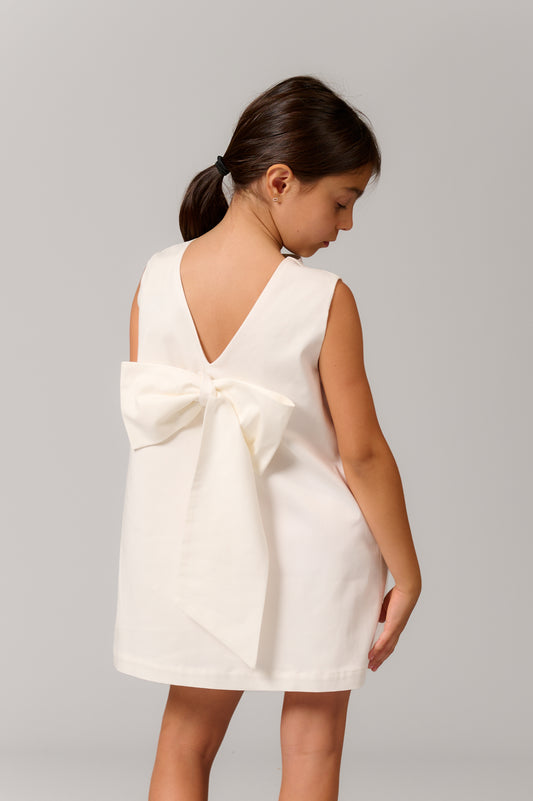 Bow Details DOUUOD Dress