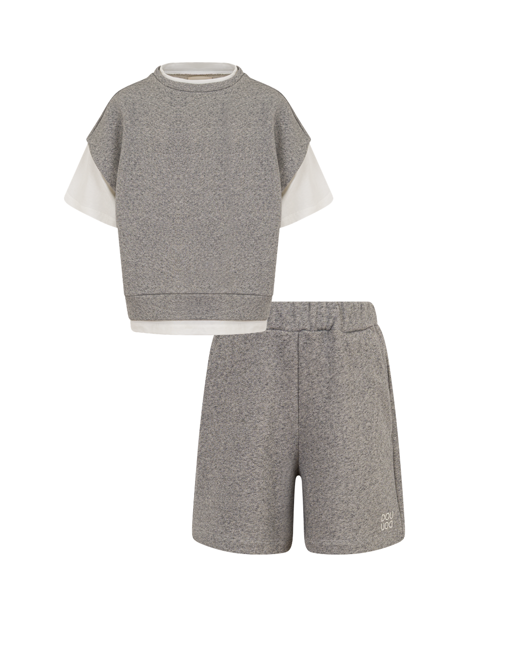 Short Sleeve DOUUOD Short Set