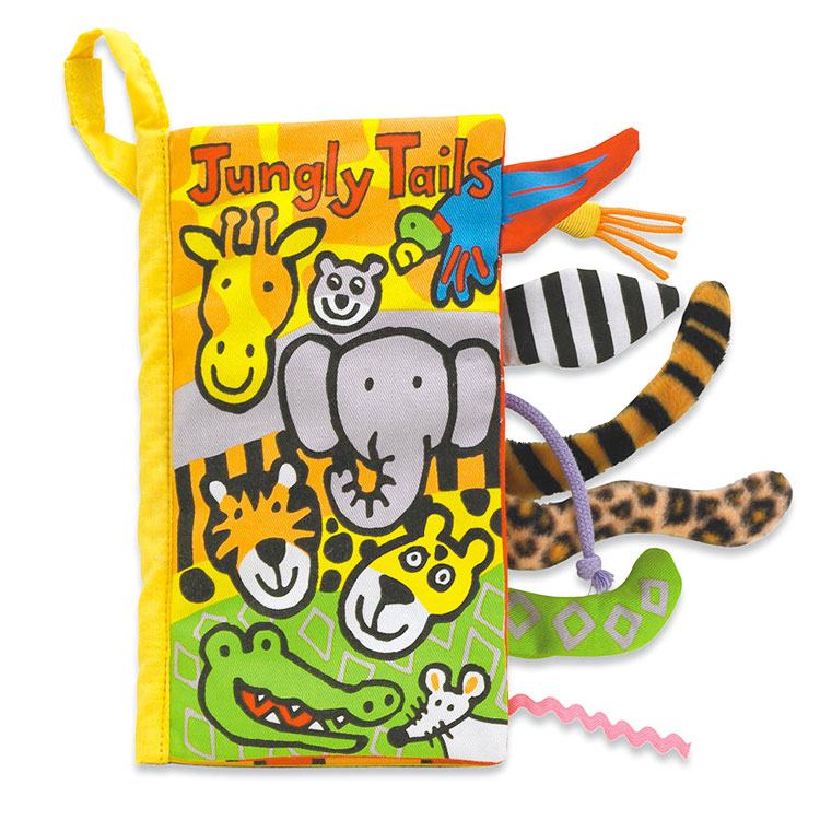 Jungle Tails Jellycat Book