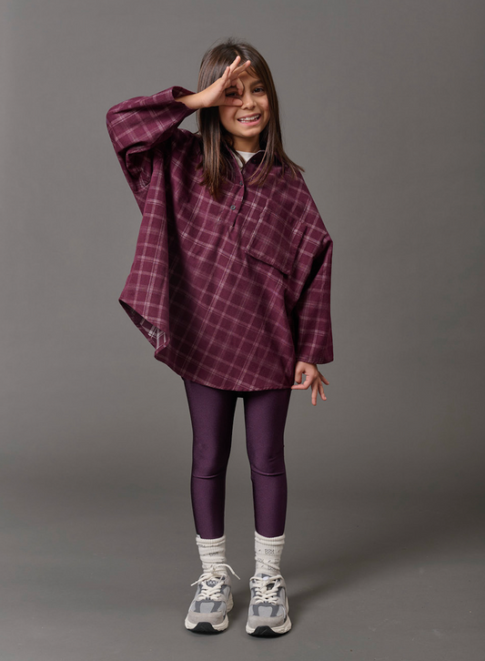 Checkered DOUUOD Legging Set