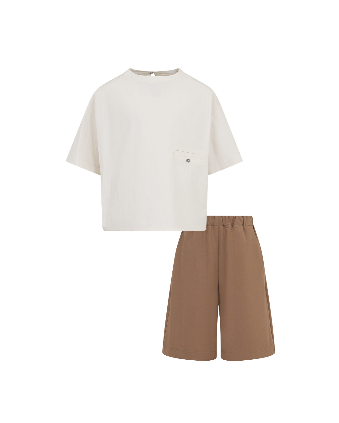 Oversized DOUUOD Bermuda Set