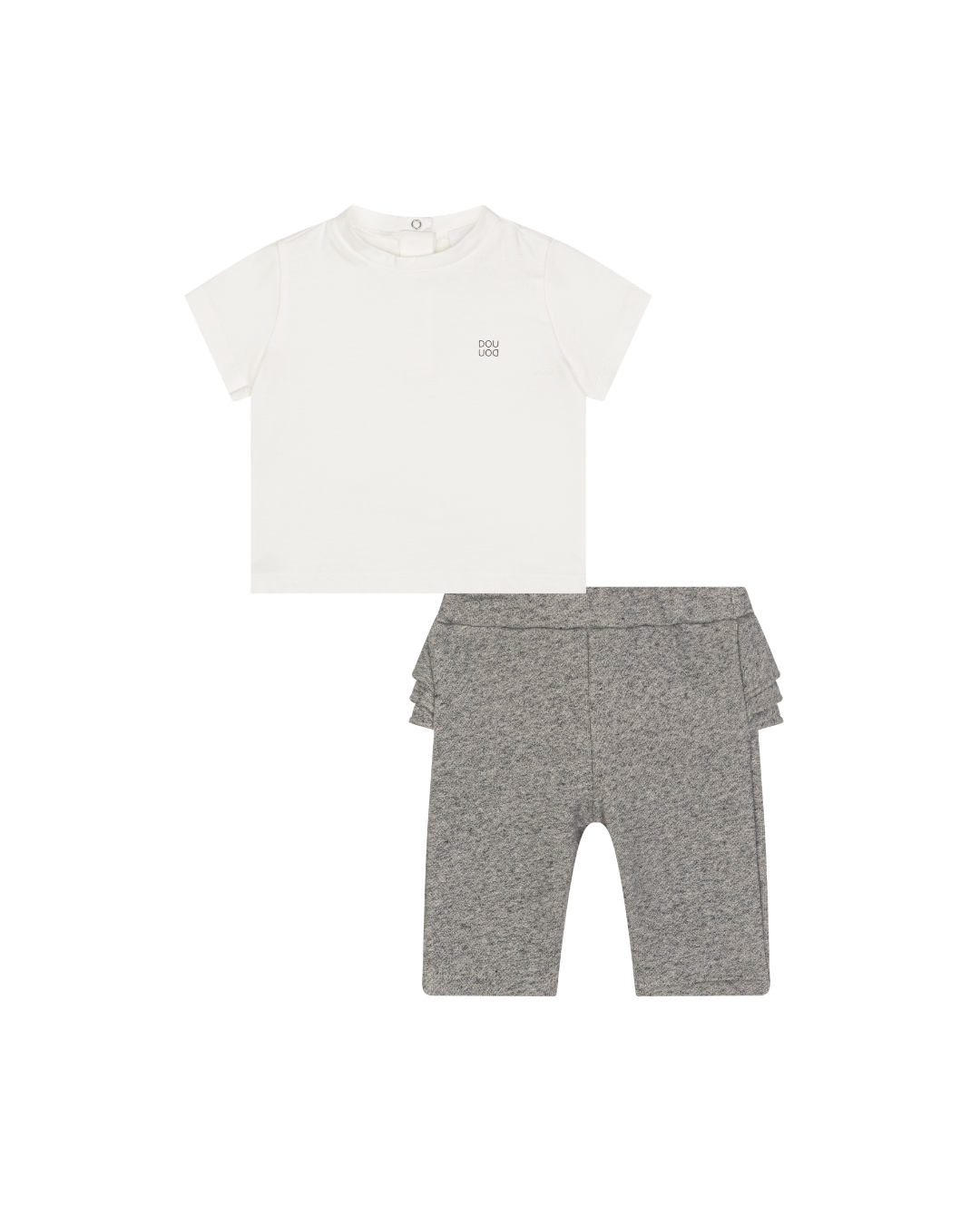 Ruffle Bottom DOUUOD Baby Set