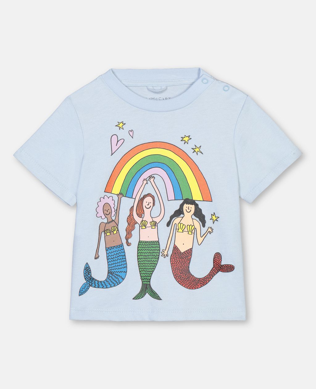 Mermaid Rainbow SMC Baby Tee