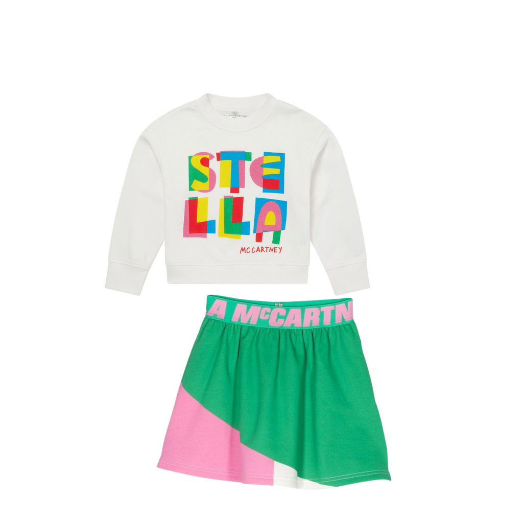 Color Block SMC Skirt