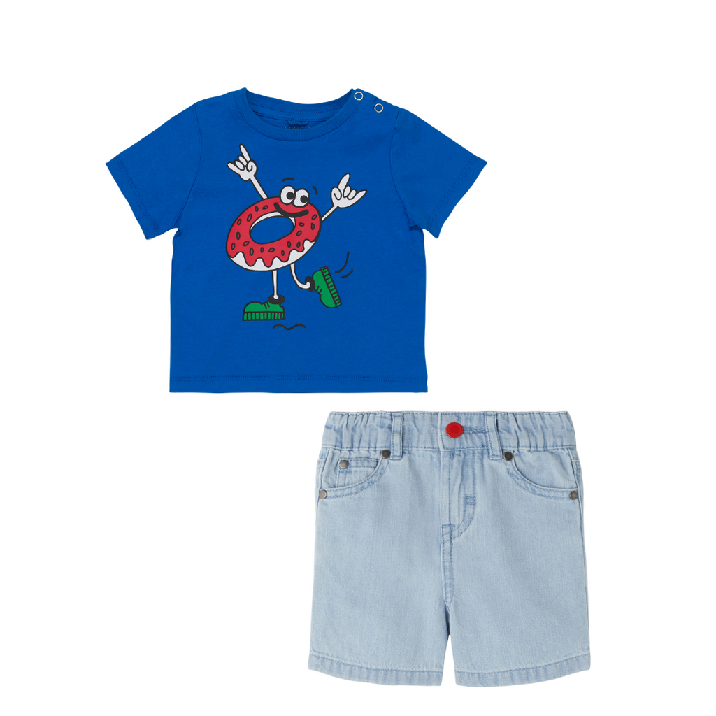 Denim SMC Baby Shorts