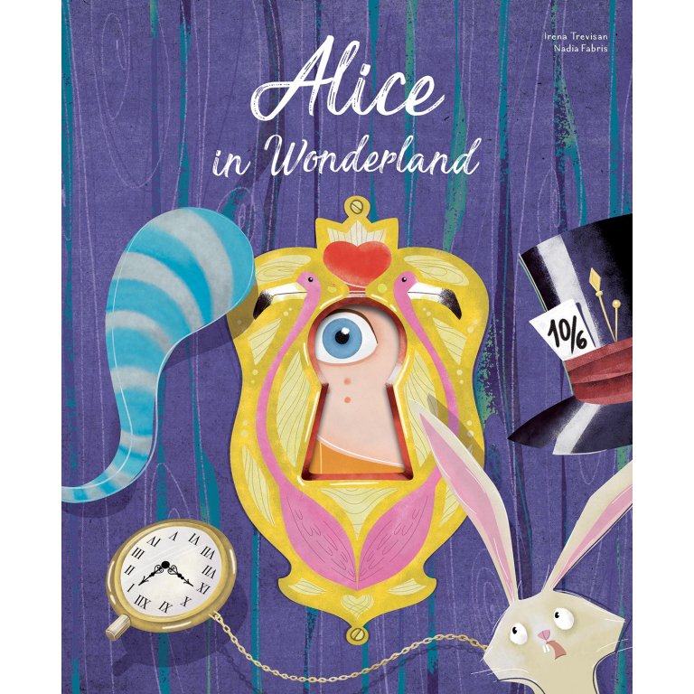 Sassi Die-Cut Reading Alice In Wonderland