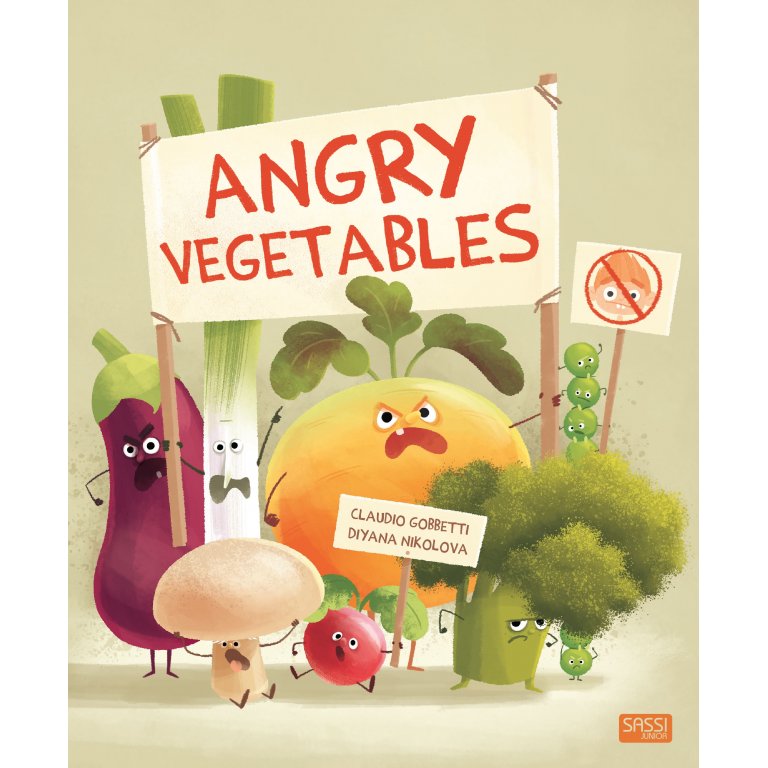 Sassi Picture Book Angry Vegetables