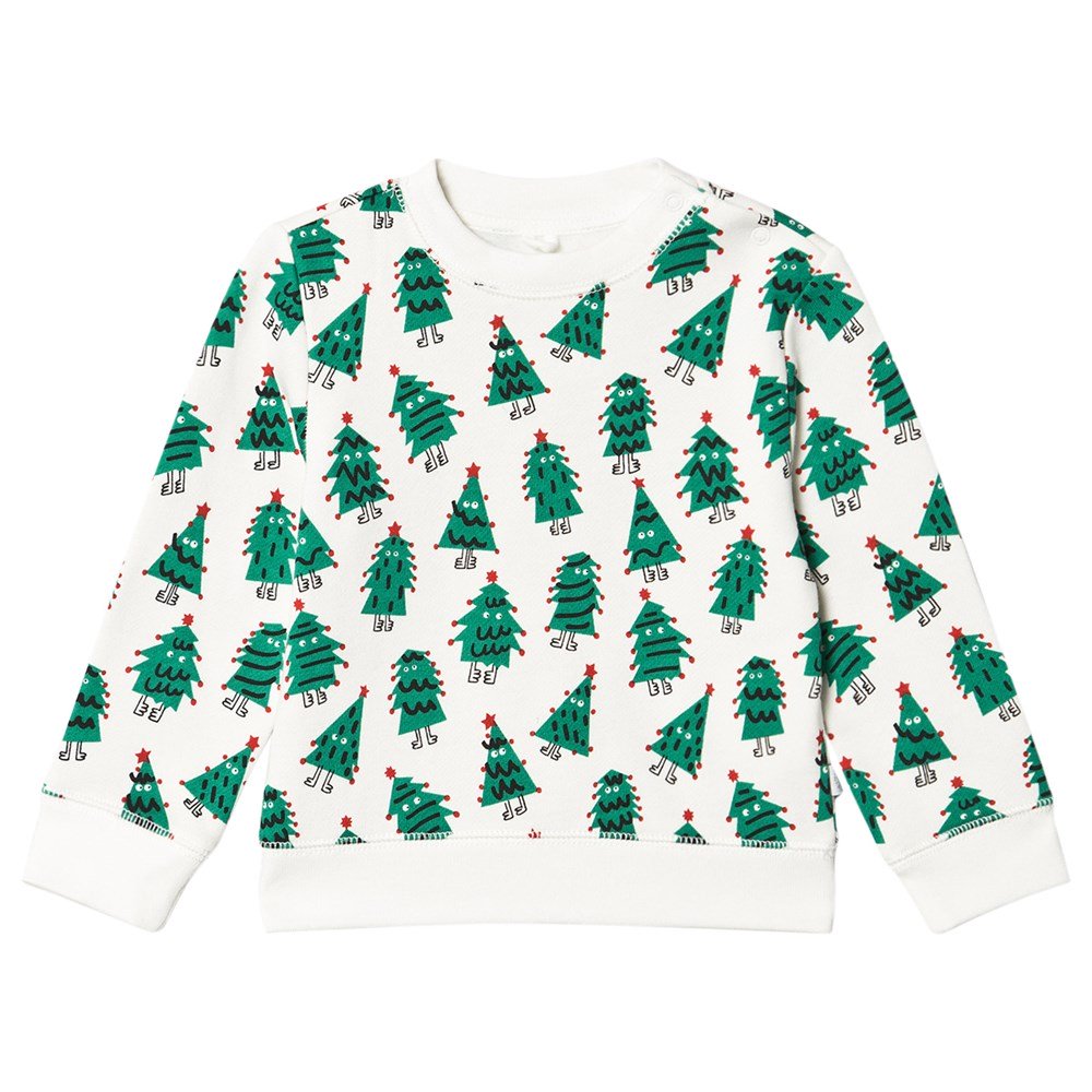 Xmas Trees SMC Baby Sweater