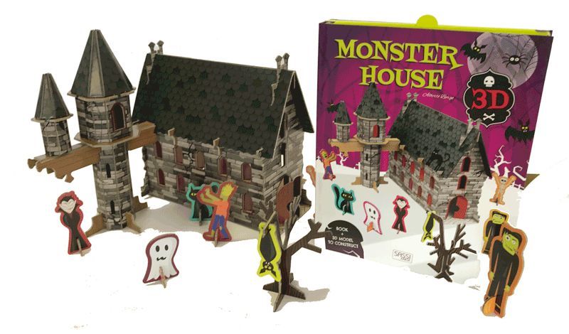 Sassi Book and 3D Model Monster House
